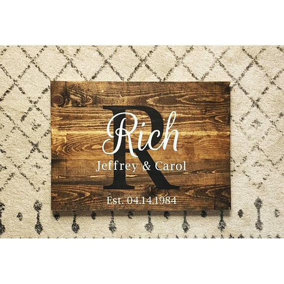 Wedding/Anniversary Sign